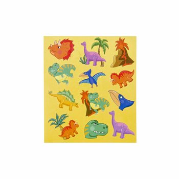 FUN STICKERS &ndash; MODEL: DINOSAUR (120 pcs.)
