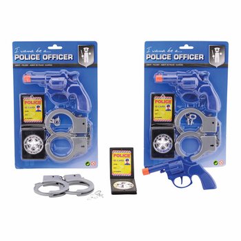Police Play Set on Card (6-Pack)