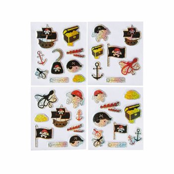 Glitter Stickers - Model: Pirate (100 pcs)
