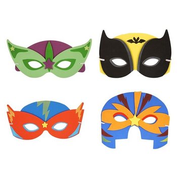 Mix Foam Superhero Masks (24 pcs.)