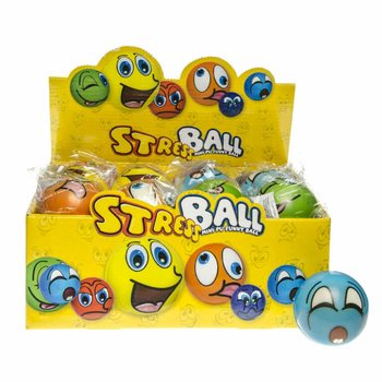 SMILEY STRESS BALLS IN DISPLAY (24 pcs)
