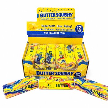 RAGE - SQUISHY BUTTER - MODEL: TIE DYE - SLOW RISING - Dim. 13x4x4 cm - IN DISPLAY (12 pcs.)