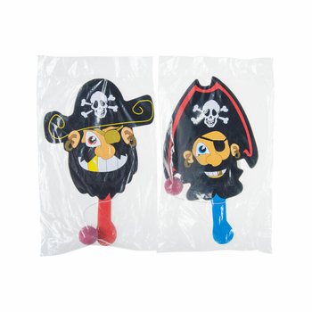 Pirate Paddle Bat & Ball Game (24 pcs)
