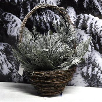 LARGE LUXURY CHRISTMAS BASKET / DOOR HANGER (4st.)