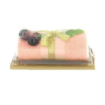 CAKE-SHAPED TOWEL (2 pcs.)