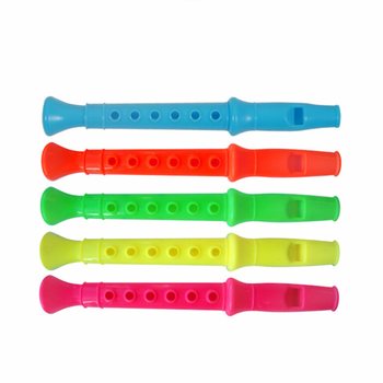 Lucky Dip Coloured Whistles in Packaging (6 pcs) - Party Bag Fillers