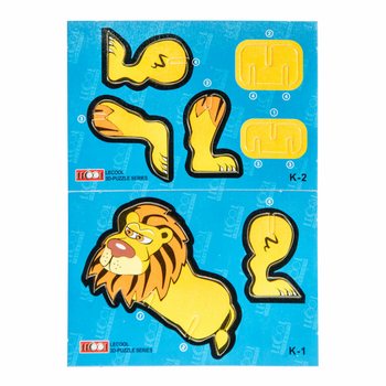 3D PUZZLE WILD ANIMALS (48pcs)