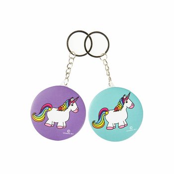 KEY RING UNICORN / UNICORN + MIRROR (48pcs)