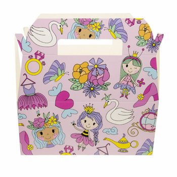 Princess Menu Box - Kids Meal Boxes - 22.5 x 12 x 9.5 cm (24 pcs)