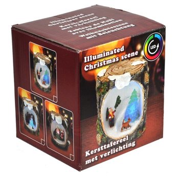 Christmas scene with LED LIGHTS (6 pcs.)