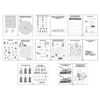 Sinterklaas Puzzle Book (Pack of 48)