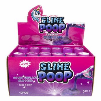 UNICORN POOP SLIME IN BOTTLE IN DISPLAY (12 pcs.)