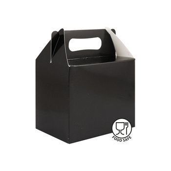 Party Favor / Treat Boxes Black 14x9.5x12 cm (12 pcs)