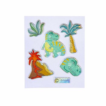 GLITTER STICKERS - MODEL: DINOSAUR (100 pcs)