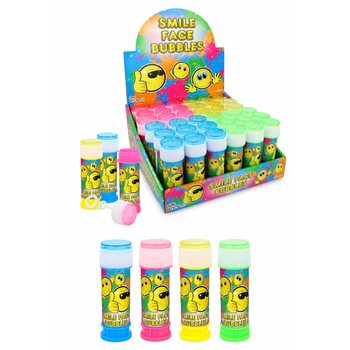 SOAP BUBBLES - SMILEY - 50ML IN DISPLAY (36 pcs)