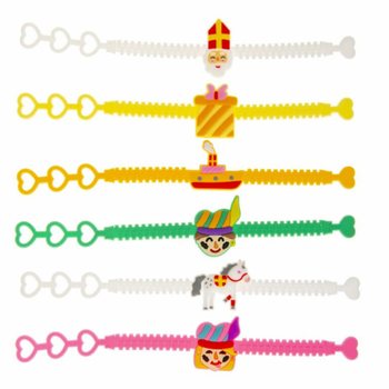 SAINT NICHOLAS - CHILDREN'S SILICONE BRACELETS (12 pcs.)