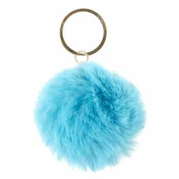 Round Fluffy Keyrings (12 pcs.)