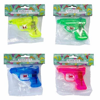 Water Pistols, 10 Cm - Assorted Colors (36 pcs)