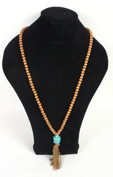Brown Buddha Necklace (1 pc)
