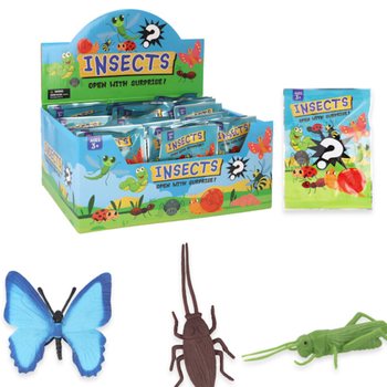 Blind Bag / Surprise Bag Insects (Display of 60 Pieces)