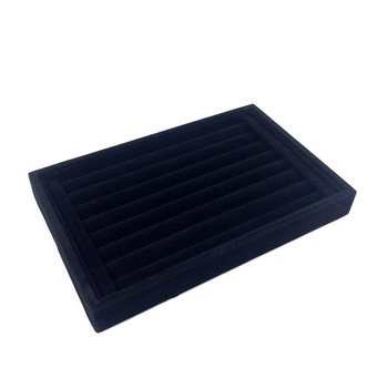 DISPLAY BOX RINGS VELVET 22.5x14.5cm (1st)