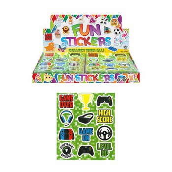 Fun Stickers - Model: Gamer (120 pcs)