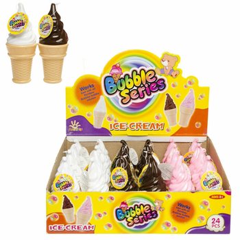 Large Ice Cream Bubble Blowers in Display (24 pcs)