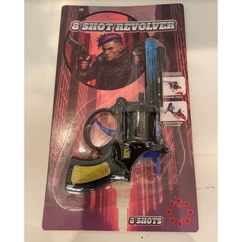 8-Shot Cap Gun on Blister Card (24pcs)