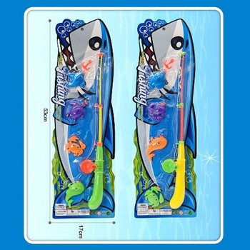 Magnetic Fishing Game on Large Card