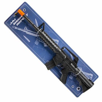 M16 Rattling Toy Gun on Card (6 pcs)
