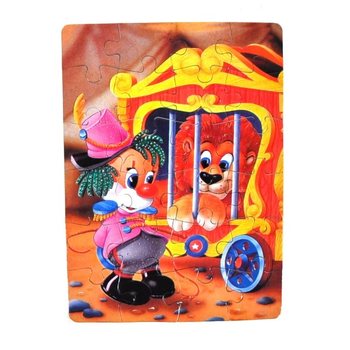 Cute Circus Puzzles in Display (36 pcs)