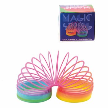 RAINBOW MAGIX MAGIC SPRING / SLINKY IN BOX &Oslash;7.5 CM (12 pcs)