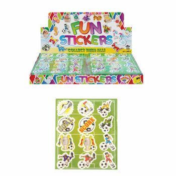 FUN STICKERS - MODEL: FOOTBALL (120st.)