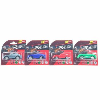 Mix Pull Back Sport Cars on Blister Card (24 pcs.)