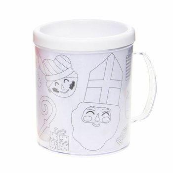 Sinterklaas Color Your Own Drinking Mug (2 pcs)