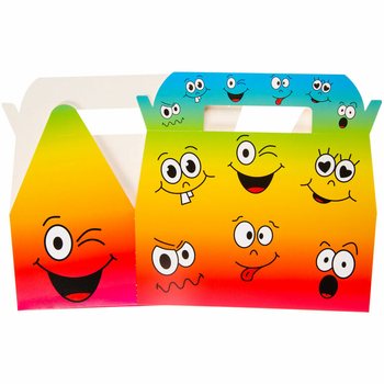Smiley Kids Meal Box - 22.5 x 12 x 9.5 cm (24 pcs)