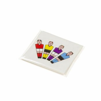 Fun Tattoos Football Theme - Display of 48 Packs (12 Tattoos per Pack)