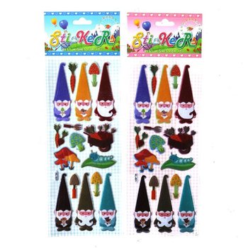 Gnome Sticker Sheets (2x20 pcs)