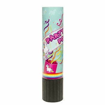 PARTY CONFETTI SHOOTER - UNICORN - IN DISPLAY (48 pcs)