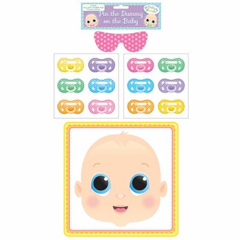 BABY SHOWER GAME - STICK THE DUMMY (12 pcs)