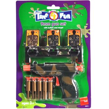 SMIFFY'S 9MM TOY PISTOL SET (10 pcs.)
