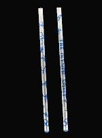 WOODEN PENCILS SILVER/BLUE (144 pcs.)