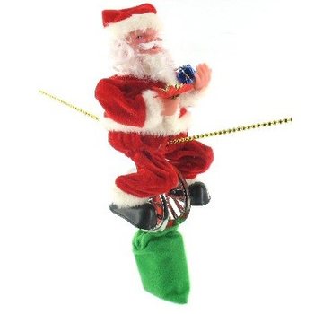 Santa Claus on Unicycle (2 pcs)
