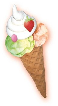 Ses Clay, Ice Cream Clays (4 Colors) (1st.)