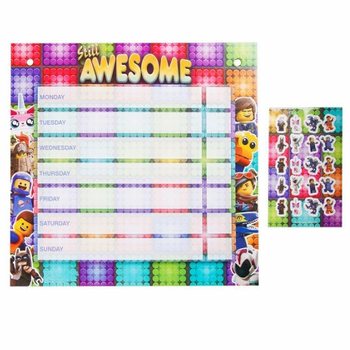 LEGO REWARD CARD WITH LEGO STICKERS (24 pcs.)