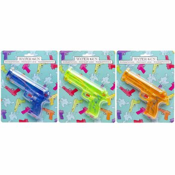 Water Gun on Card (12 pcs)