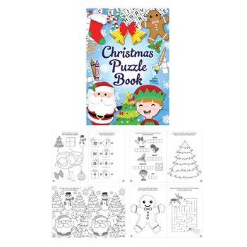 CHRISTMAS PUZZLE BOOK (48st.)