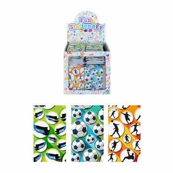 FOOTBALL NOTEBOOK – DESIGN: FOOTBALL (168 pcs)