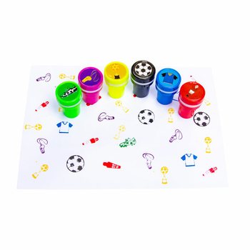 STAMPS FOOTBALLER IN DISPLAY (60pcs)