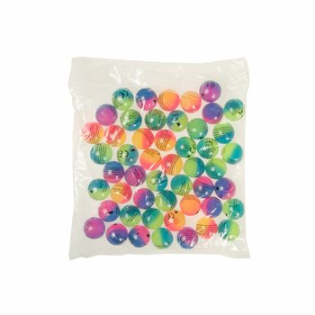 Frosted Bouncy Balls Mix &Oslash; 3.2 cm (50 pcs)